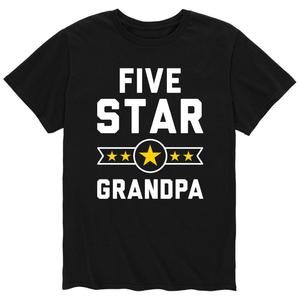 Мужская футболка Five Star Grandpa Licensed Character