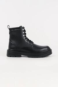 Кожаные ботинки MILES Karl Lagerfeld, черный