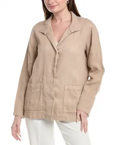 Куртка Эйлин Фишер с воротником-стойкой Eileen Fisher