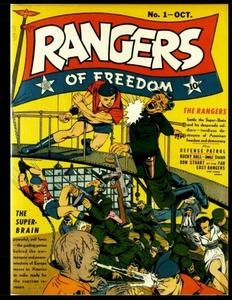 Rangers Of Freedom Comics #1: Golden Age Adventure Comic 1941 - The Super Brain - Rangers of Freedom (CreateSpace Independent Publishing Platform)
