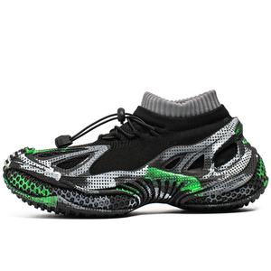 Износостойкие дышащие легкие амортизирующие низкие повседневные детские кроссовки для подростков AMICNIEGD, черный