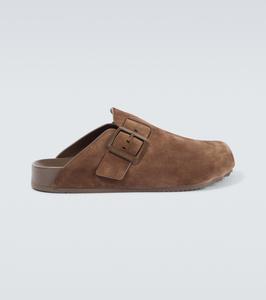 Замшевые мюли sunday Balenciaga, коричневый