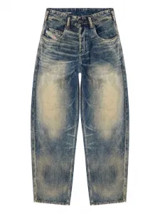 Выбеленные джинсы D-Enim 1997 года DIESEL, синий