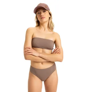 Женский купальник-бикини Roxy Lasca с полным покрытием, коричневый