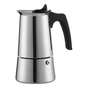 Итальянская кофеварка из нержавеющей стали, подходящая для индукционной плиты El Corte Inglés, сталь
