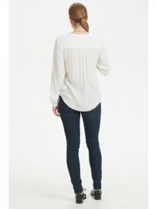 Блузка с длинными рукавами Amber, стандартный крой, цвет Chalk Kaffe