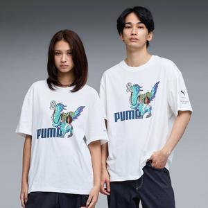 Футболка унисекс с коротким рукавом PUMA x Monster Hunter Wilds PUMA X MON HUNTER SS TEE 1