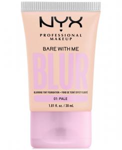 Тональный крем Bare With Me Blur Tint Foundation NYX Professional Makeup, цвет pale