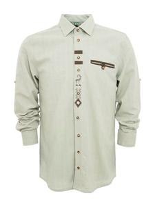 Рубашка 420007-2034 светло-зеленого цвета OS-Trachten