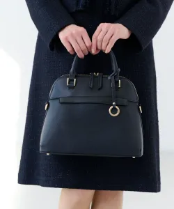 Бостонская сумка с плечевым ремнем Suite, цвет Black [005]