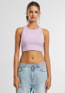 Топ SMALL SIGNATURE ESSENTIAL Karl Kani, фиолетовый