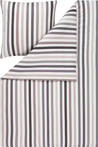 Комплект постельного белья Ateliers - джерси интерлок мако таваро, цвет серый, размер 155x200+80x80 Estella