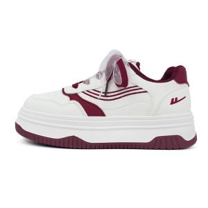 WARRIOR Niche Original Design, Thermal Platform White Shoes Low top Skateboard Shoes женские бело-зеленые