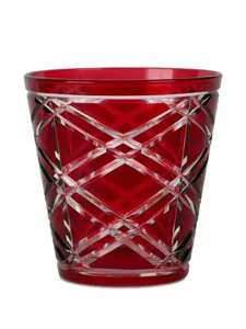Набор из двух стаканов с узором Baci Milano, красный