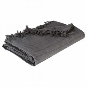 Покрывало 220/160 см Atmosphera, антрацитовый