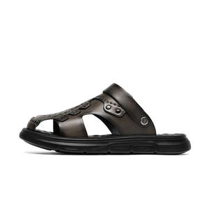 Mulinsen Пляжные сандалии мужские коричневые/черные