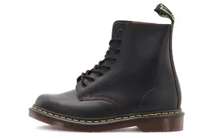 Ботинки Dr.Martens 1460 Vintage Made In England Lace Up Boot Black Quilon