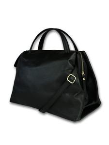 Кожаная сумка через плечо Toscanto, черная, примерно 35 см Toscanto