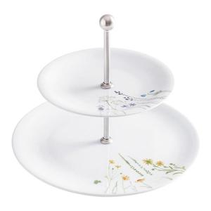 Wildflower - Обновление Etagere Midi, 2 шт Верхняя тарелка 21,5 см / Нижняя тарелка 31 см Kahla, красочный