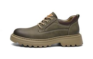 HLA Винтажные рабочие ботинки и повседневная обувь мужские хаки, цвет Khaki