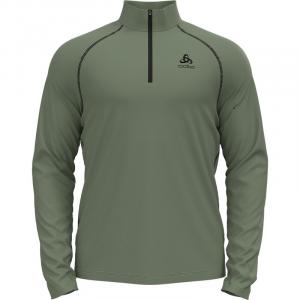 Пуловер среднего слоя с застежкой-молнией 1/2 Odlo, зеленый