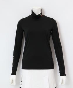 Быстросохнущий пуловер с высоким воротником, защищающий от УФ-излучения Archivio, цвет Black (001)