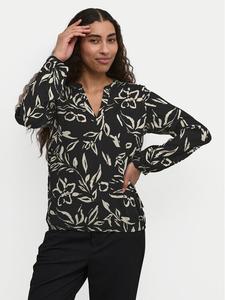 Блуза стандартного кроя Kaffe, черный