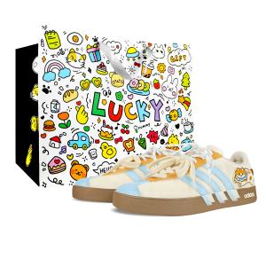 Adidas ВЛ Корт 2.0 нескользящие амортизирующие кроссовки с устойчивостью к истиранию унисекс Априкот, цвет Apricot