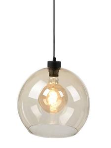 Подвесной светильник Licht-Erlebnisse KALETE, черный - стекло - металл