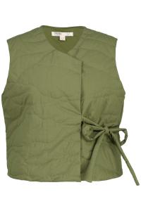 Утепленный жилет Ulla Popken, цвет moosgrün