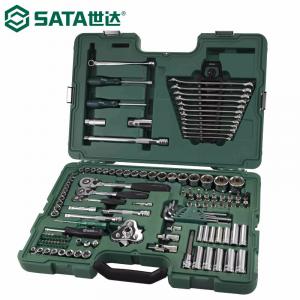Комплексный набор SATA Метрический и Британский набор инструментов Набор торцевых инструментов Аппаратное обеспечение Авторемонт Инструменты для авторемонта Набор гаечных ключей с трещоткой, набор из 128 предметов 09014A