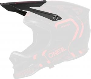 Козырек шлема Oneal blade из полиакрилита, Black/Red