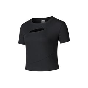 Футболка женская смоляно-черная Jet Black Saucony, черный