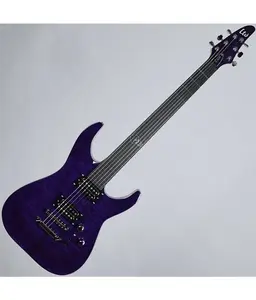 Электрогитара ESP LTD Роб Каггиано RC-600QM Signature, прозрачный фиолетовый