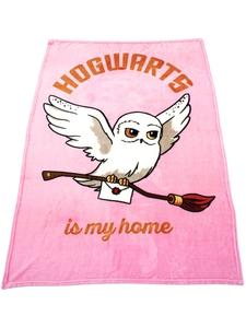Фланелевое одеяло Гарри Поттер - (Д) 150 см x (Ш) 110 см, розовое Harry Potter