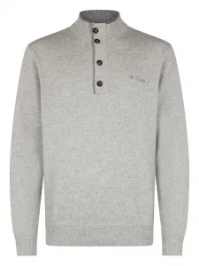 Свитер с воротником-стойкой MC2 SAINT BARTH, серый