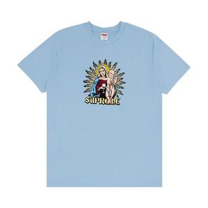 Футболка Supreme Blood Tee, Powder Blue