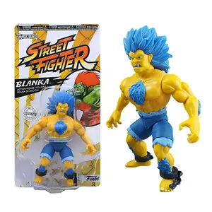 Виниловая фигурка уличного бойца Savage World | Blanka Yellow (фигурка Chase) Funko, yellow