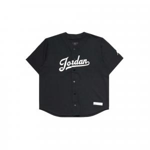 Jordan Летняя бейсбольная куртка MVP мужская черно-белая, Black/White