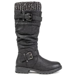 Можжевеловые сапоги Lotus, черный