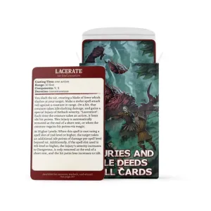 Травмы и подлые поступки — Спелл-карты, Injuries & Vile Deeds (5E)