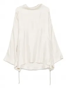 Туника с капюшоном Rick Owens, миндальный