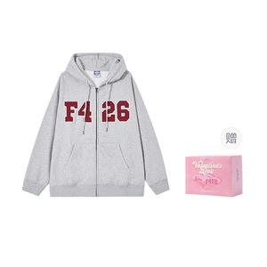 Свитшот унисекс F426, бордовый