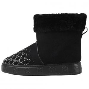 Короткие зимние ботинки женские GUCCI, черный
