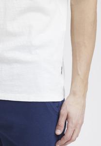 Базовая футболка BHASHTON SPLIT NECK Blend, белый