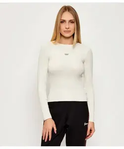 Вышитая блузка Slim fit Guess Jeans, бежевый