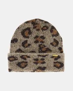 Шапка с леопардовым рисунком Tintoretto, коричневый