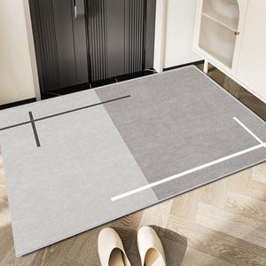 Budis Ковер 80х100 см для входной двери, Nordic Luxury Style, Waterproof And Non-Slip, для кухни и спальни, утолщенный и износостойкий, Symphony [Flocked], Formaldehyde-Free And Odorless