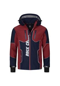 Куртка софтшелл, куртка стандартного кроя Rock Creek, темно-синий