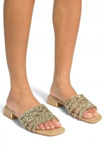 Мюли Alma en Pena, светло-коричневый